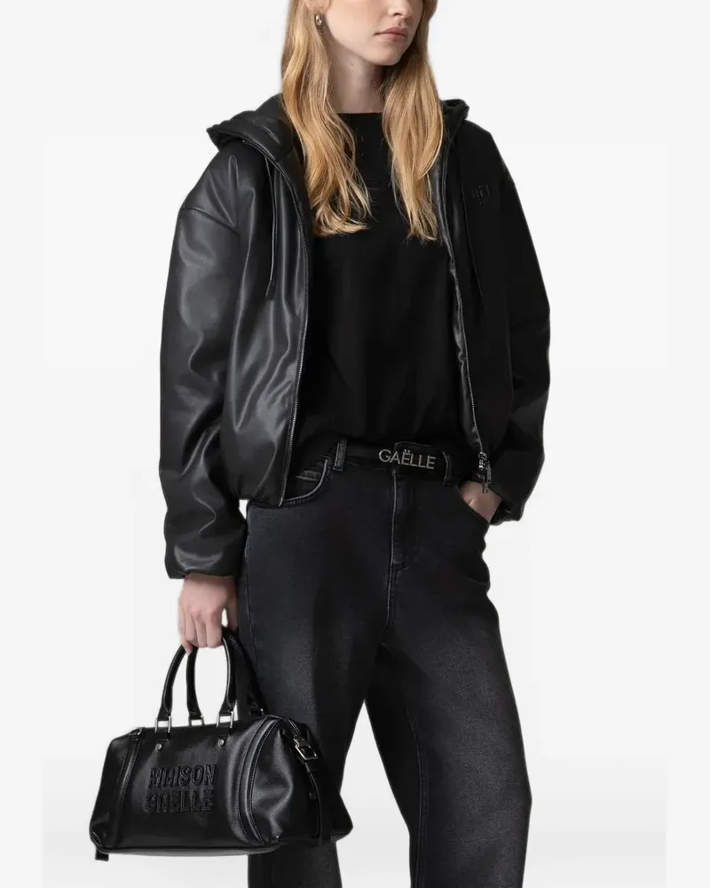 Gaëlle Bonheur logo-debossed tote bag - Schwarz Schwarz