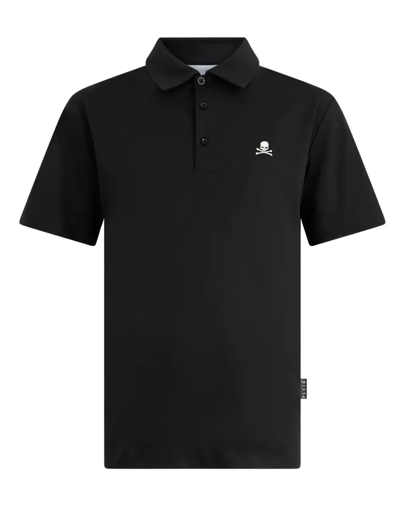 Philipp Plein Poloshirt mit Logo - Schwarz Schwarz
