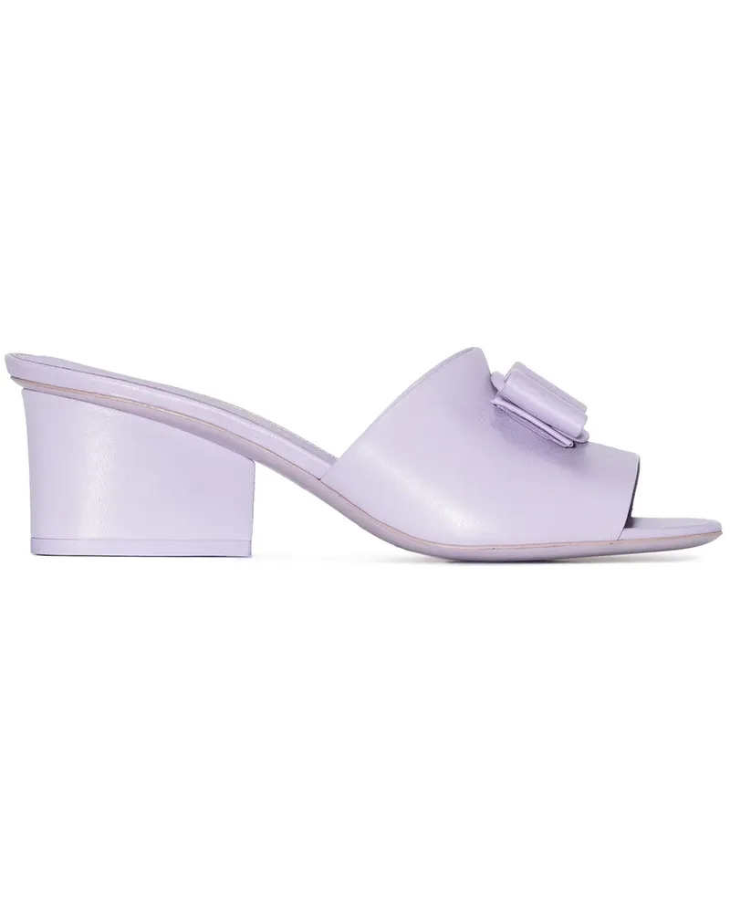 Ferragamo Viva Bow Mules 55mm - Violett Violett