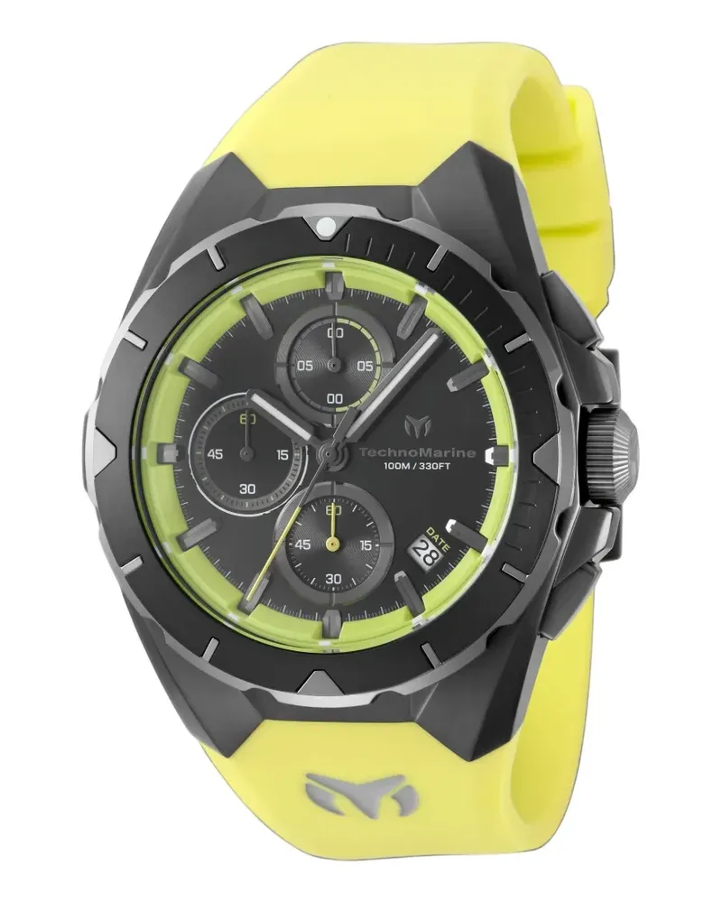 Invicta Techno Marine Ocean Armbanduhr 41mm - Schwarz Schwarz