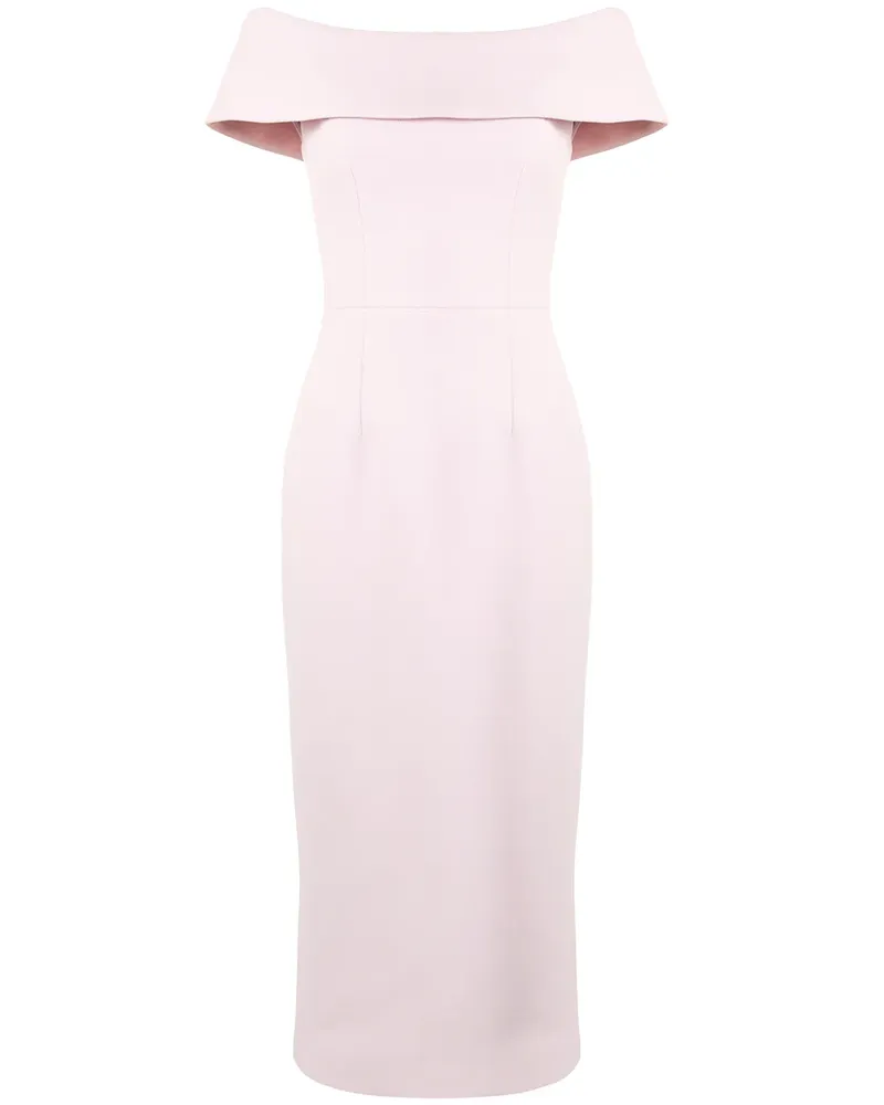 Rebecca Vallance Schulterfreies Kleid - Rosa Rosa