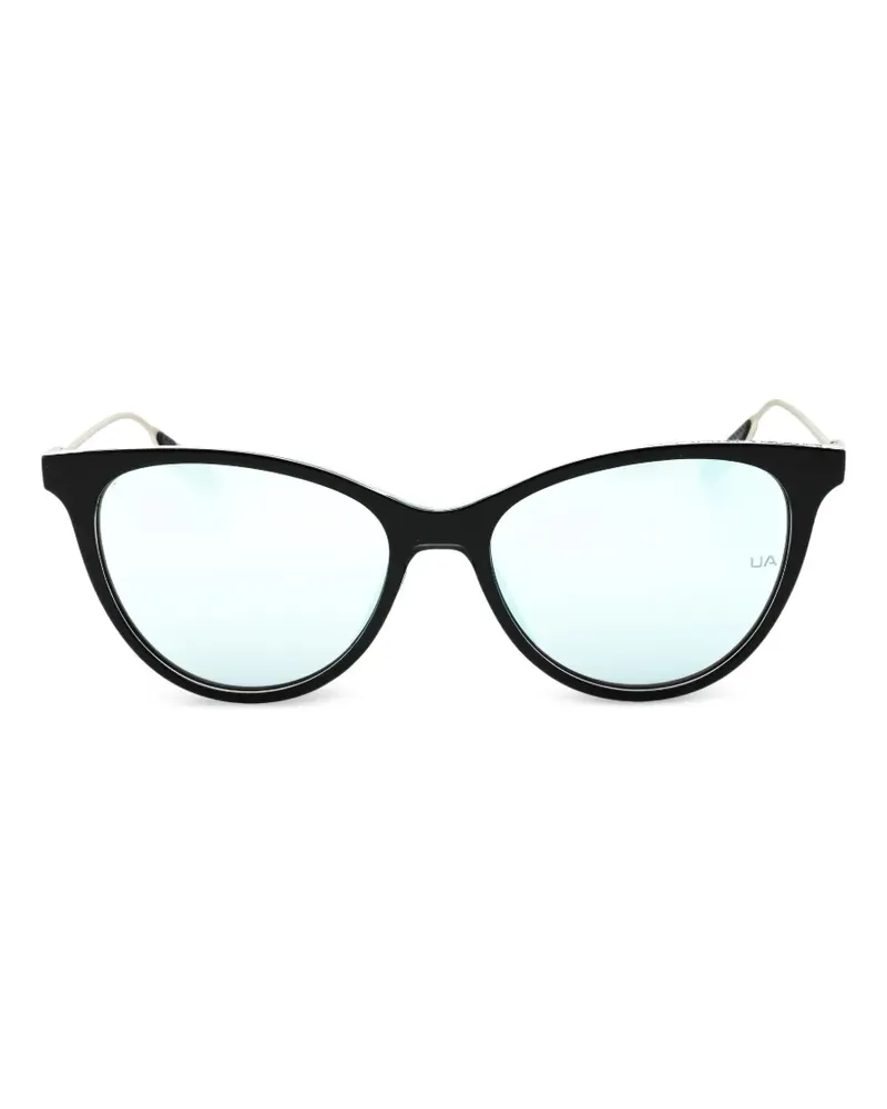 Under Armour Cat-Eye-Sonnenbrille - Schwarz Schwarz