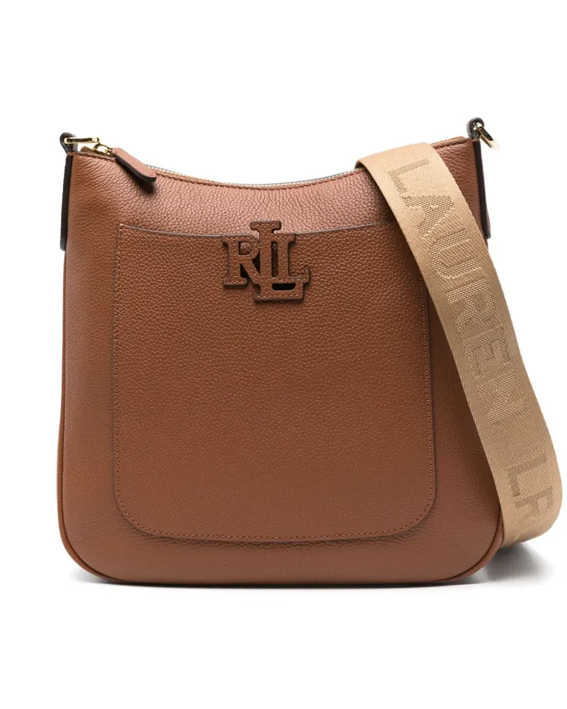 Ralph Lauren Große Cameryn Umhängetasche - Braun Braun