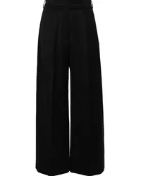 Simone Rocha Grain de Poudre Palazzohose Schwarz