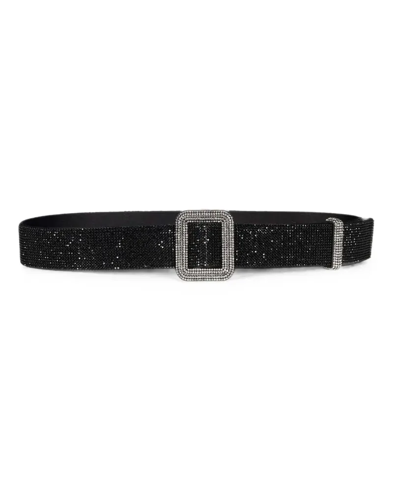 Benedetta Bruzziches Venus crystal-embellished belt - Schwarz Schwarz