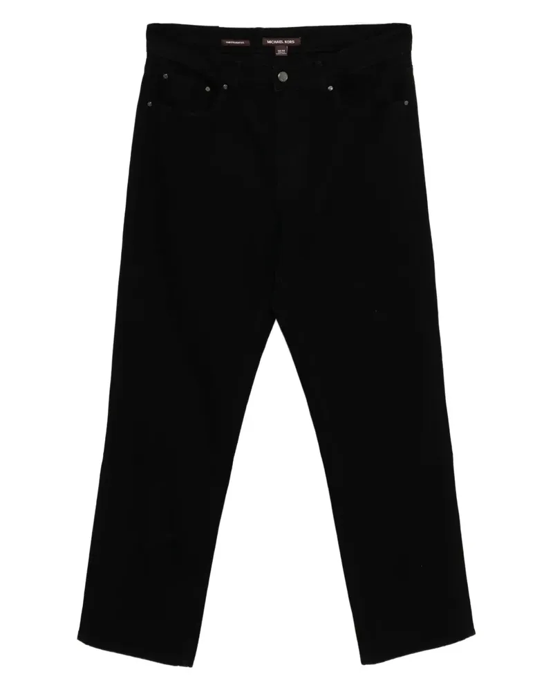 Michael Kors Finn Jeans mit geradem Bein - Schwarz Schwarz
