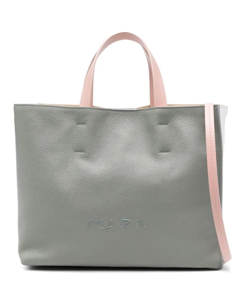 Marni Museo Shopper - Weiß Weiß