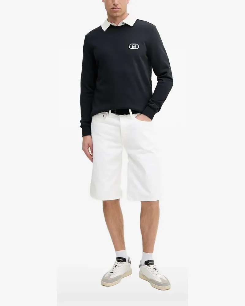 Liu Jo Sweatshirt mit Logo-Print - Schwarz Schwarz