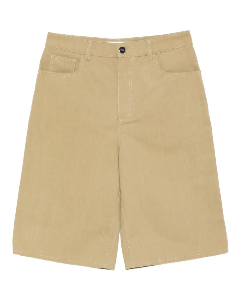 Róhe belt-loops shorts - Nude Nude