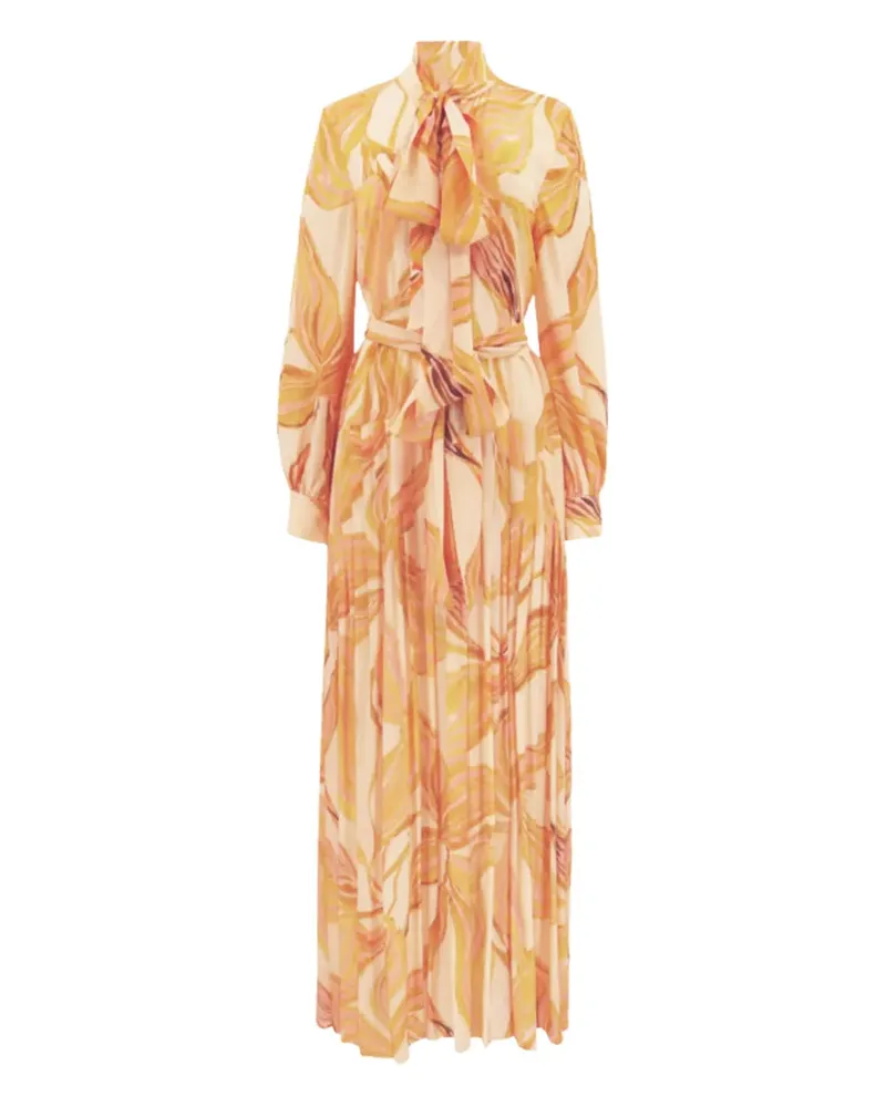 Alexis Mazzara Midikleid - Gelb Gelb