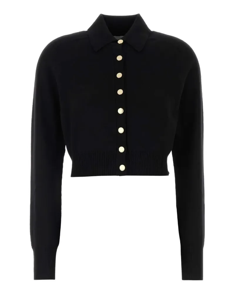 SPORTMAX cropped button-down cardigan - Schwarz Schwarz