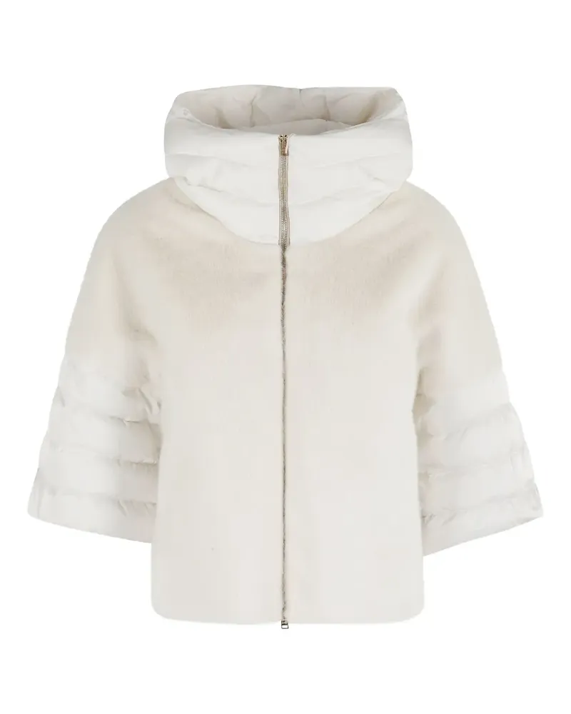 Herno Jacke mit Stehkragen - Weiß Weiß