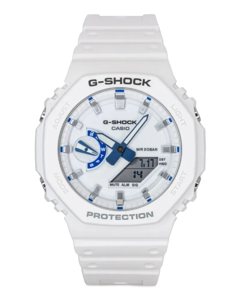 Casio G-Shock Armbanduhr 49mm - Weiß Weiß