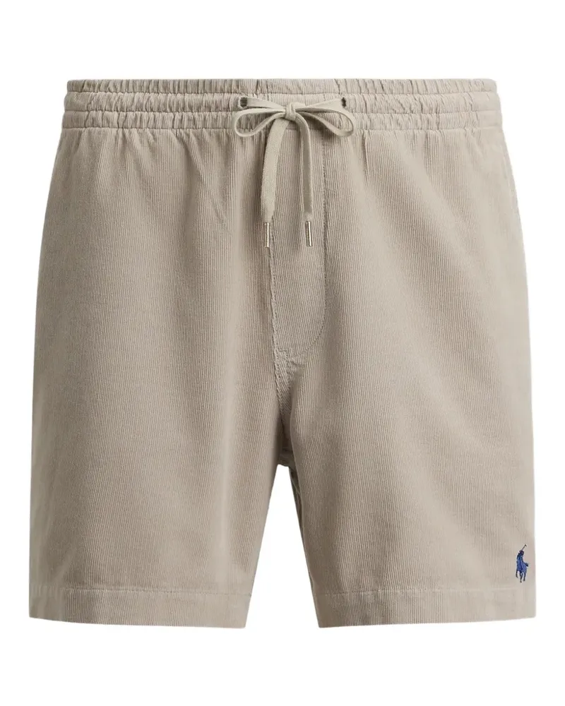 Ralph Lauren corduroy drawstring shorts - Nude Nude