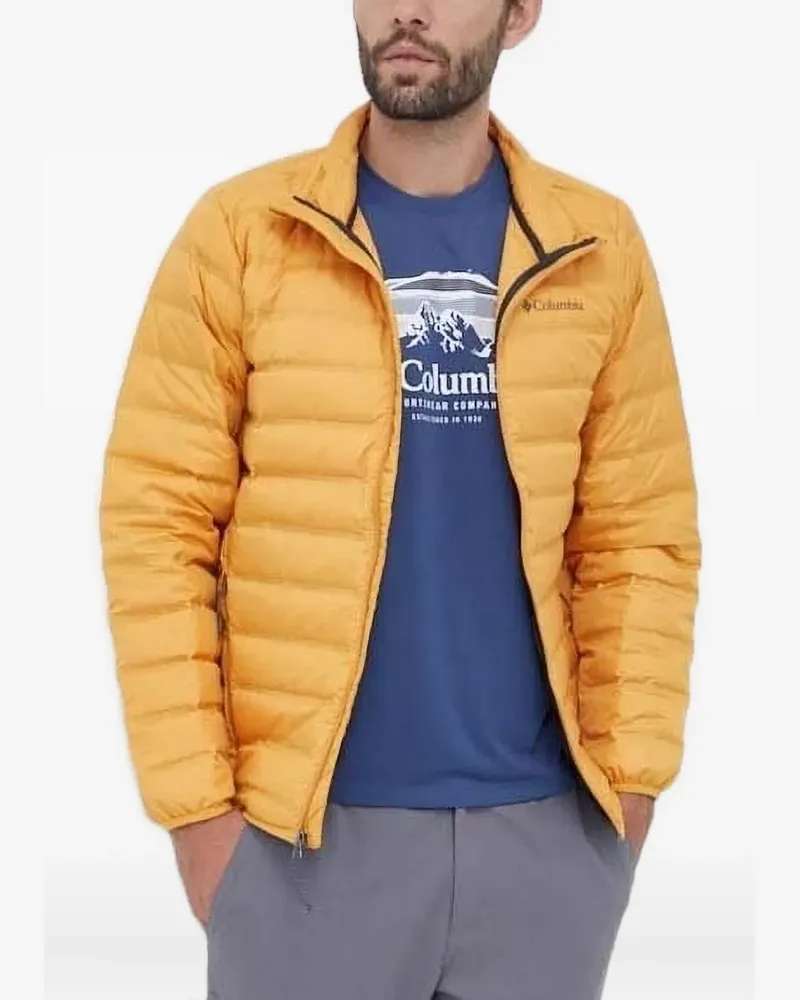 Columbia Sportswear Company Gesteppte Jacke mit Stehkragen - Gelb Gelb