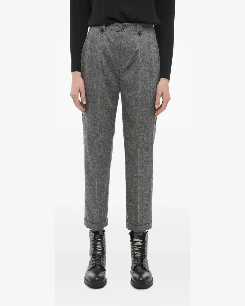 Woolrich Klassische Bundfaltenhose - Grau Grau