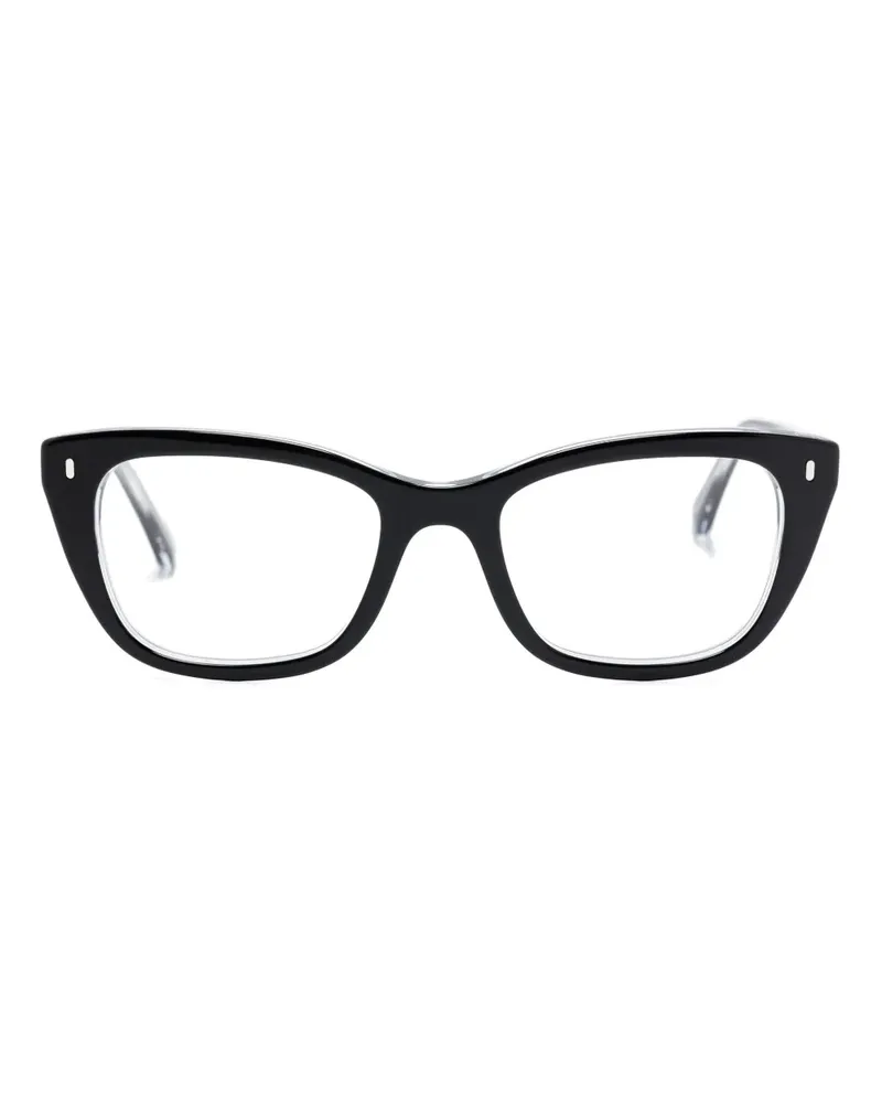 Ray Ban Brille im Butterfly-Design - Schwarz Schwarz