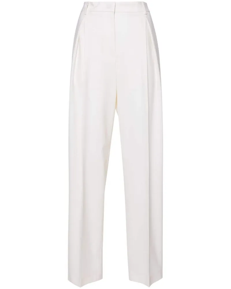 MSGM Klassische Bundfaltenhose - Gelb Gelb