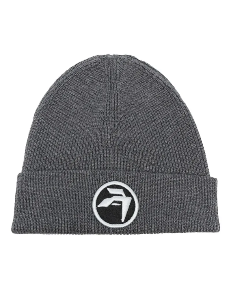 AMBUSH Beanie mit Logo-Stickerei - Grau Grau