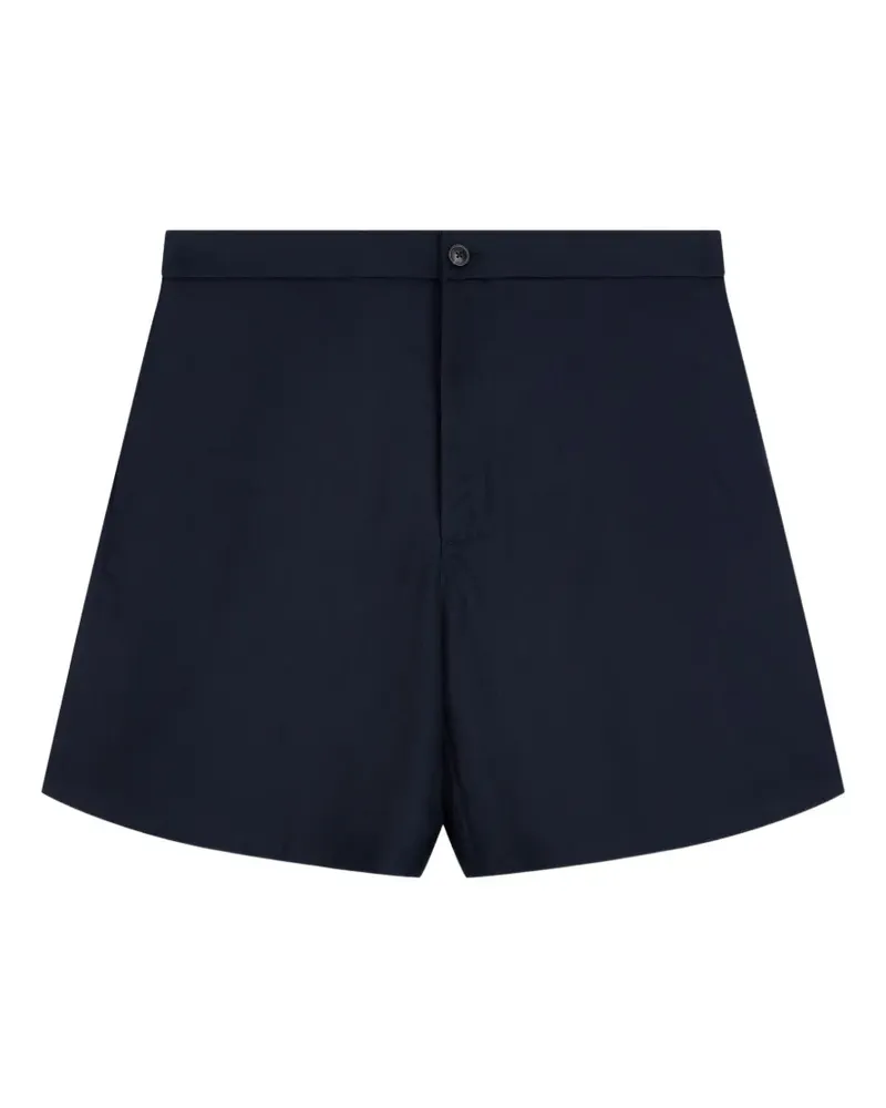 Emporio Armani Shorts mit Monogrammmuster - Blau Blau