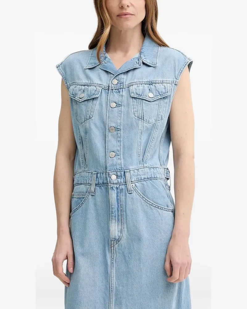 Levi's Trägerkleid mit Knopfleiste - Blau Blau