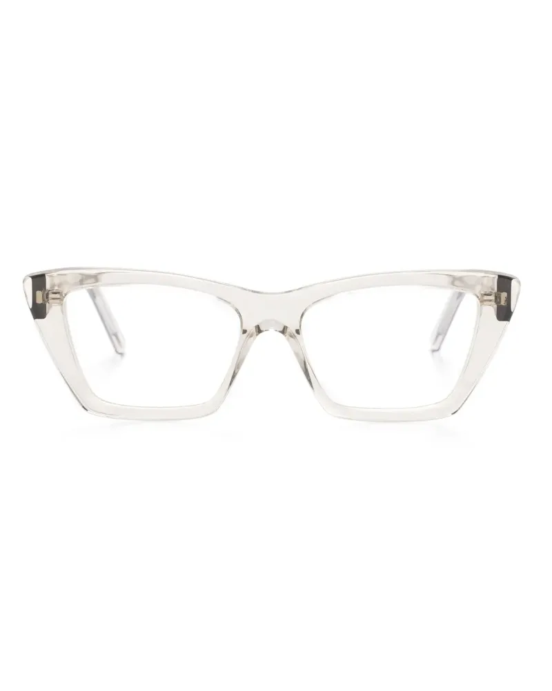 Saint Laurent SL657 Cat-Eye-Brille - Nude Nude