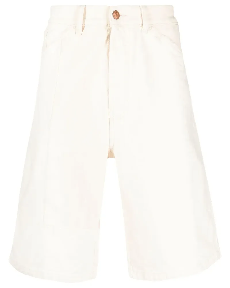 Diesel Jeans-Shorts mit Einsätzen - Nude Nude