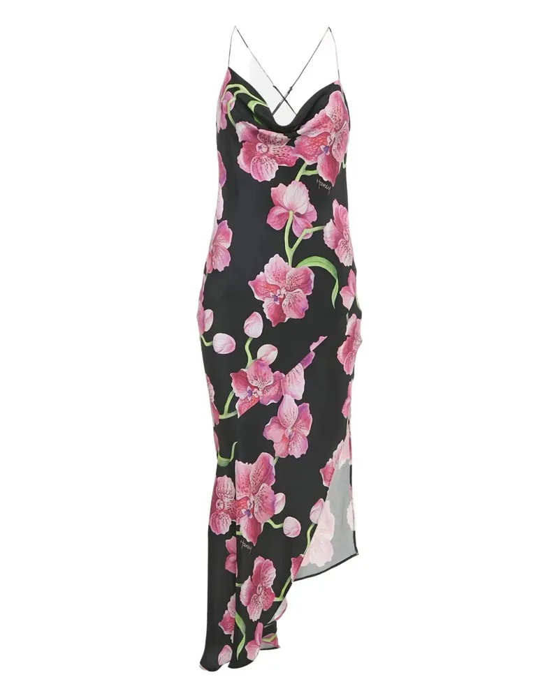 Haney Kleid mit Print - Rot Rot