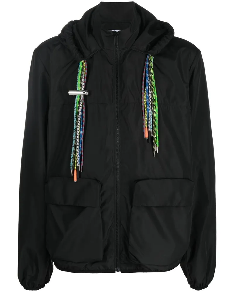 AMBUSH Kapuzenjacke mit Kordelzug - Schwarz Schwarz