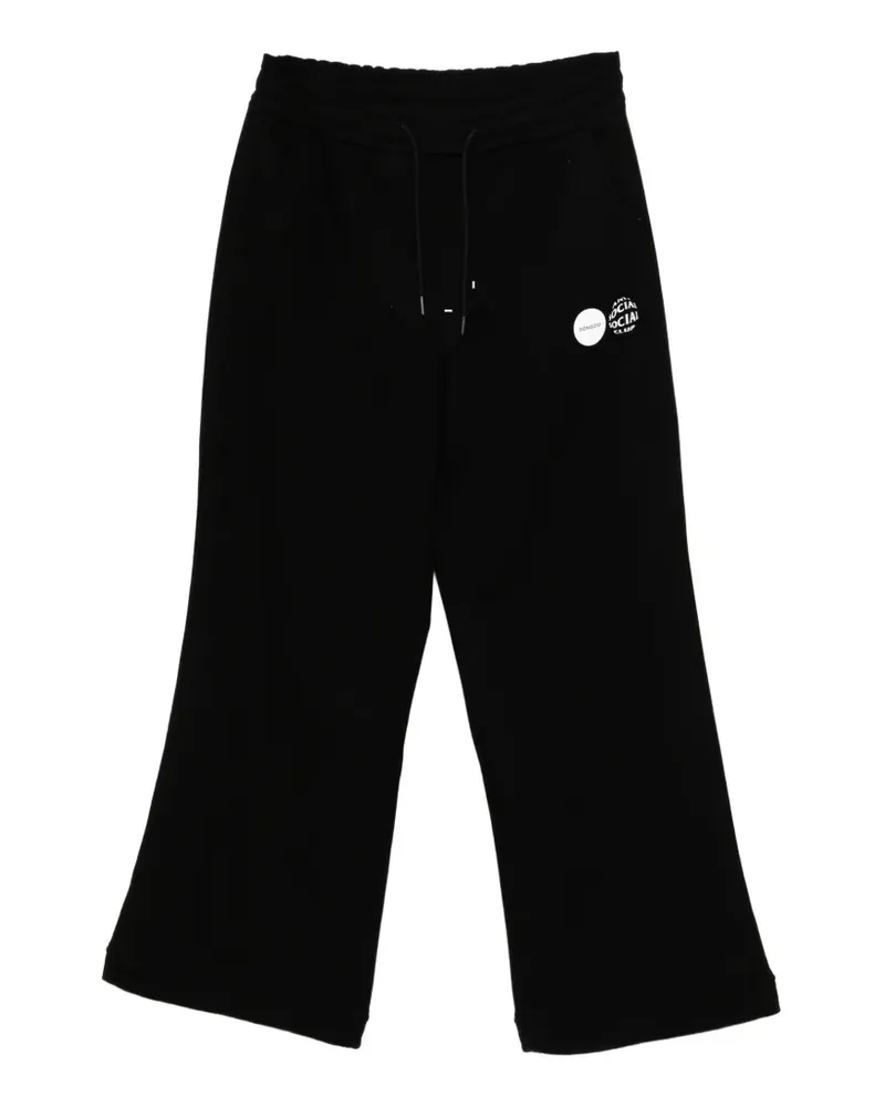 SONGZIO x ASSC drawstring track pants - Schwarz Schwarz