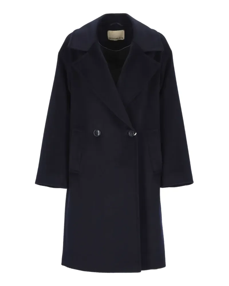Pennyblack double-breasted coat - Blau Blau
