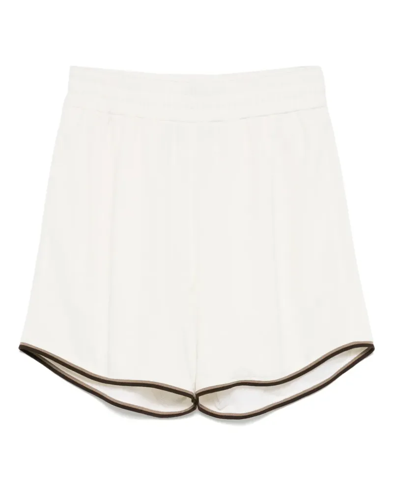 Fendi Joggingshorts aus FF-Jacquard - Weiß Weiß