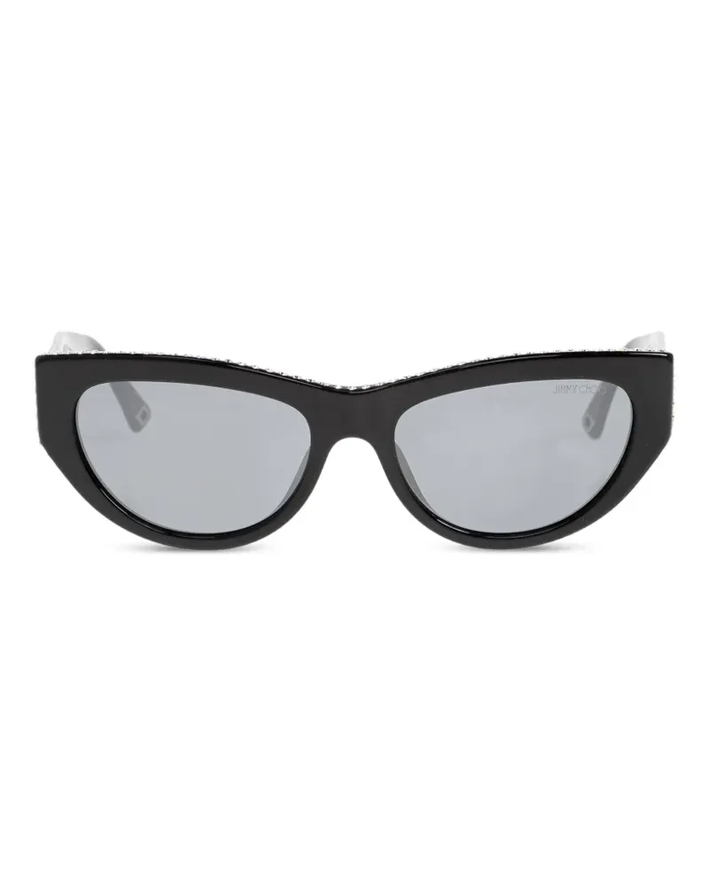 Jimmy Choo cat-eye sunglasses - Schwarz Schwarz