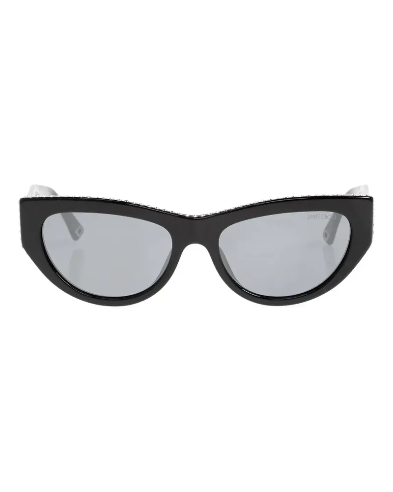 Jimmy Choo cat-eye sunglasses - Schwarz Schwarz