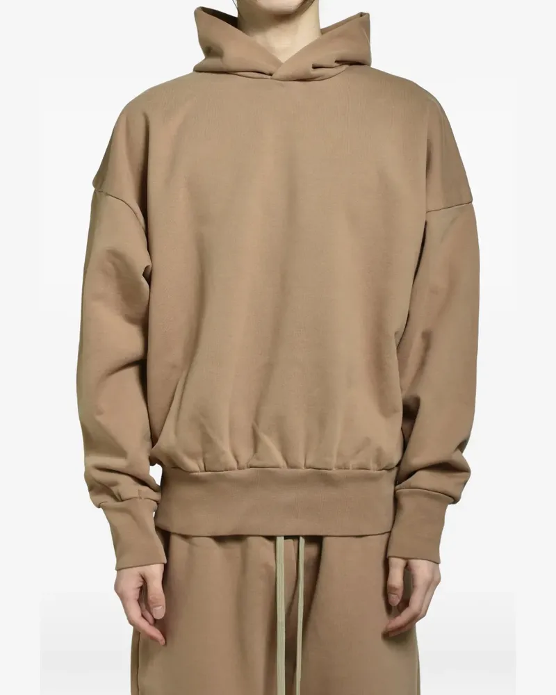 Fear of God Hoodie mit tiefen Schultern - Nude Nude