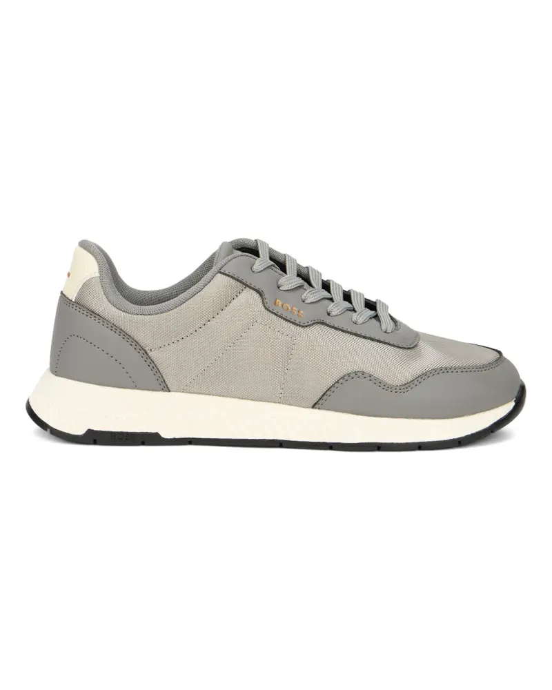 HUGO BOSS Sneakers mit Einsätzen - Grau Grau