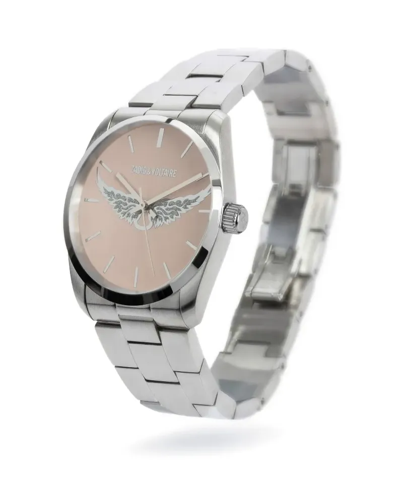 Zadig & Voltaire Wings Blush 36mm - Silber Silber