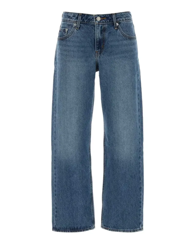 Levi's Straight-Leg-Jeans mit Logo-Patch - Blau Blau
