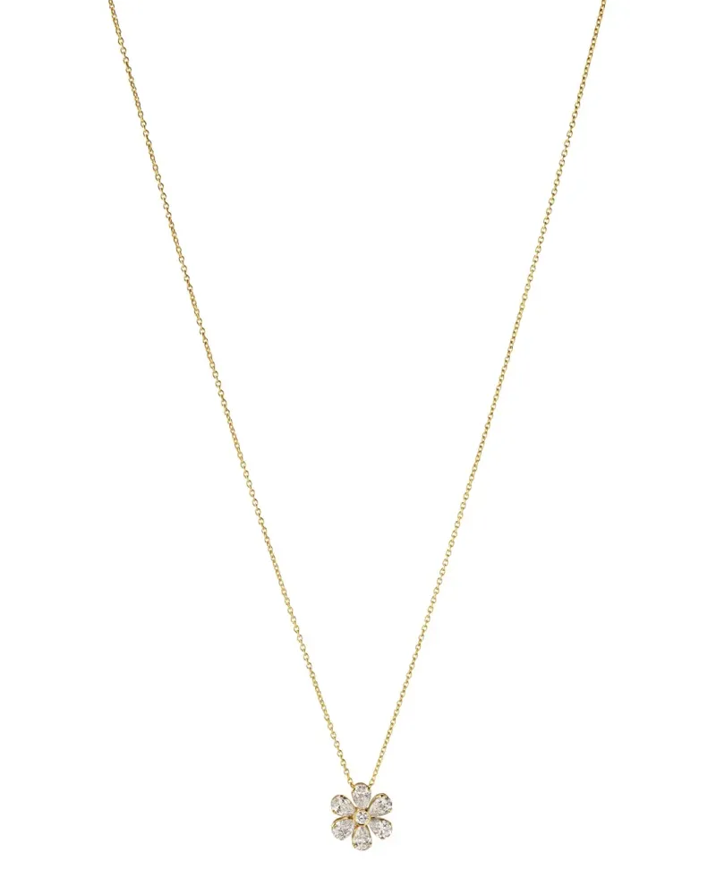 Sophie Bille Brahe 18kt Cosmos Gelbgoldhalskette mit Diamant Gold