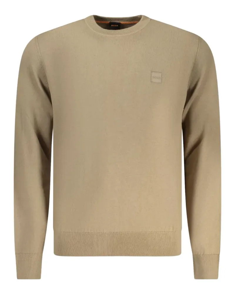 HUGO BOSS Marrone Cotton Men Sweater - Nude Nude