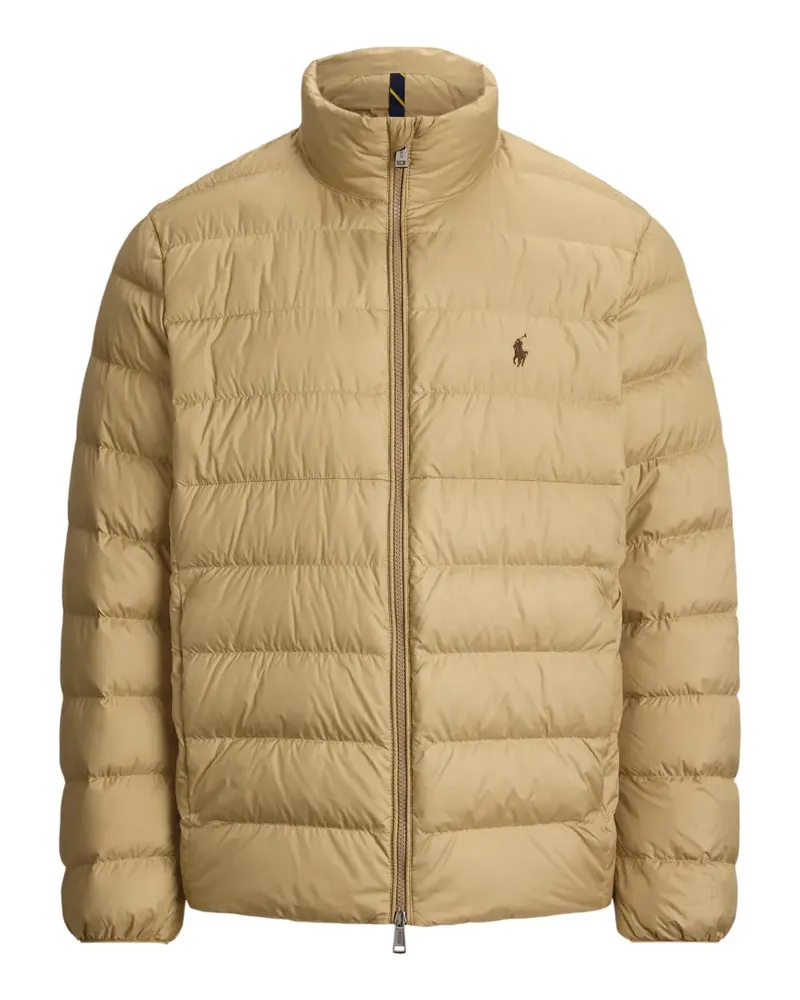 Ralph Lauren Gesteppte Jacke mit Stehkragen - Nude Nude