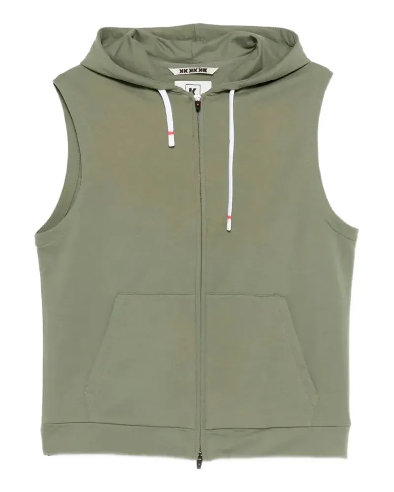 KIRED sleeveless hoodie - Grün Grün