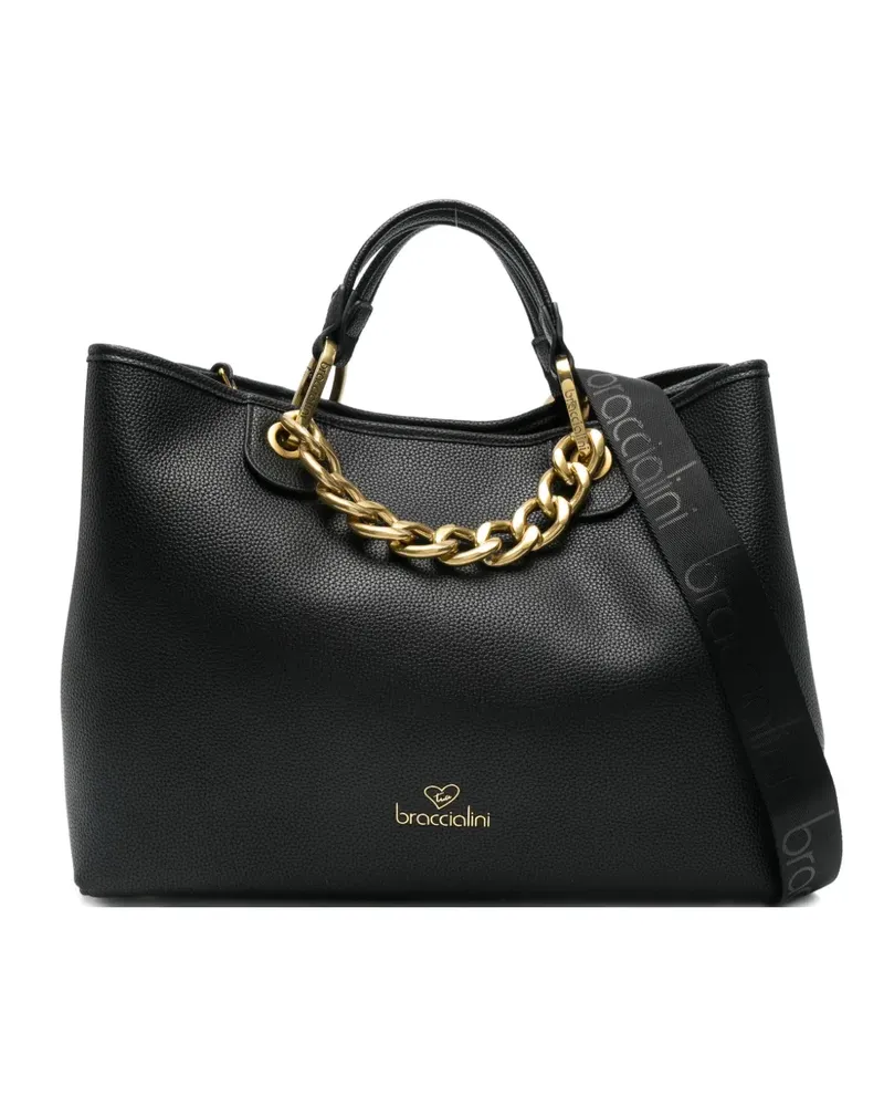 Braccialini Beth tote bag - Schwarz Schwarz