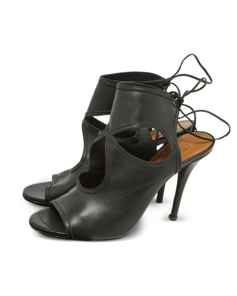 Aquazzura Sandalen mit Cut-Outs - Schwarz Schwarz