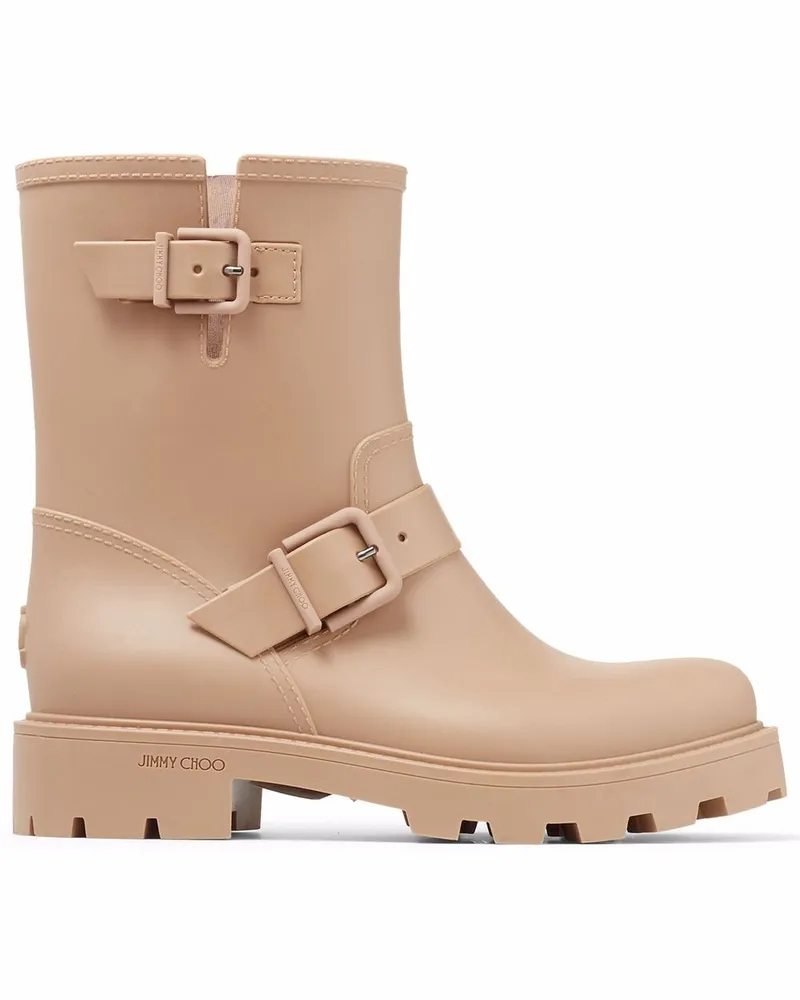 Jimmy Choo Yael Gummistiefel - Braun Braun