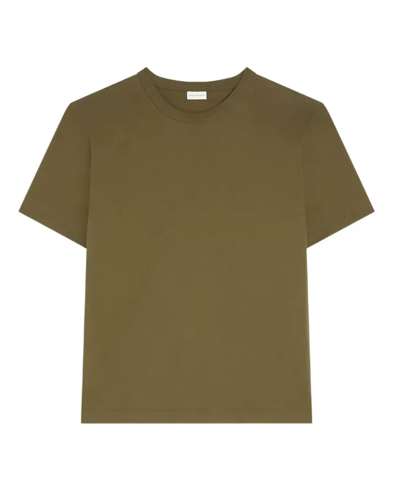 Dries van Noten Klassisches T-Shirt - Grün Grün