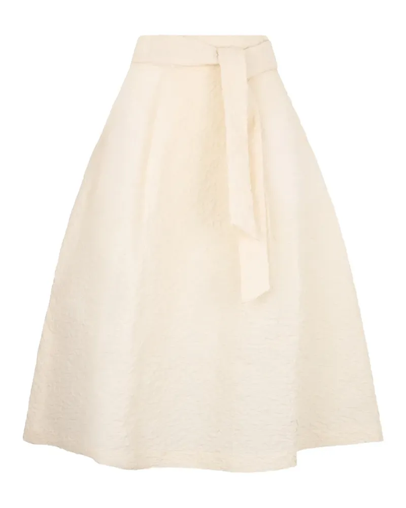 Fabiana Filippi belted skirt - Nude Nude