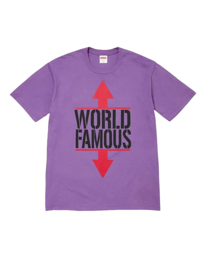 Supreme Being World Famous T-shirt - Violett Violett