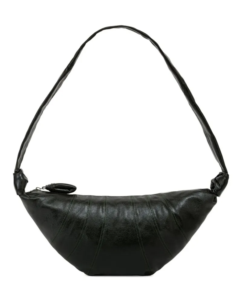 Christophe Lemaire Mittelgroße Croissant Schultertasche - Grün Grün