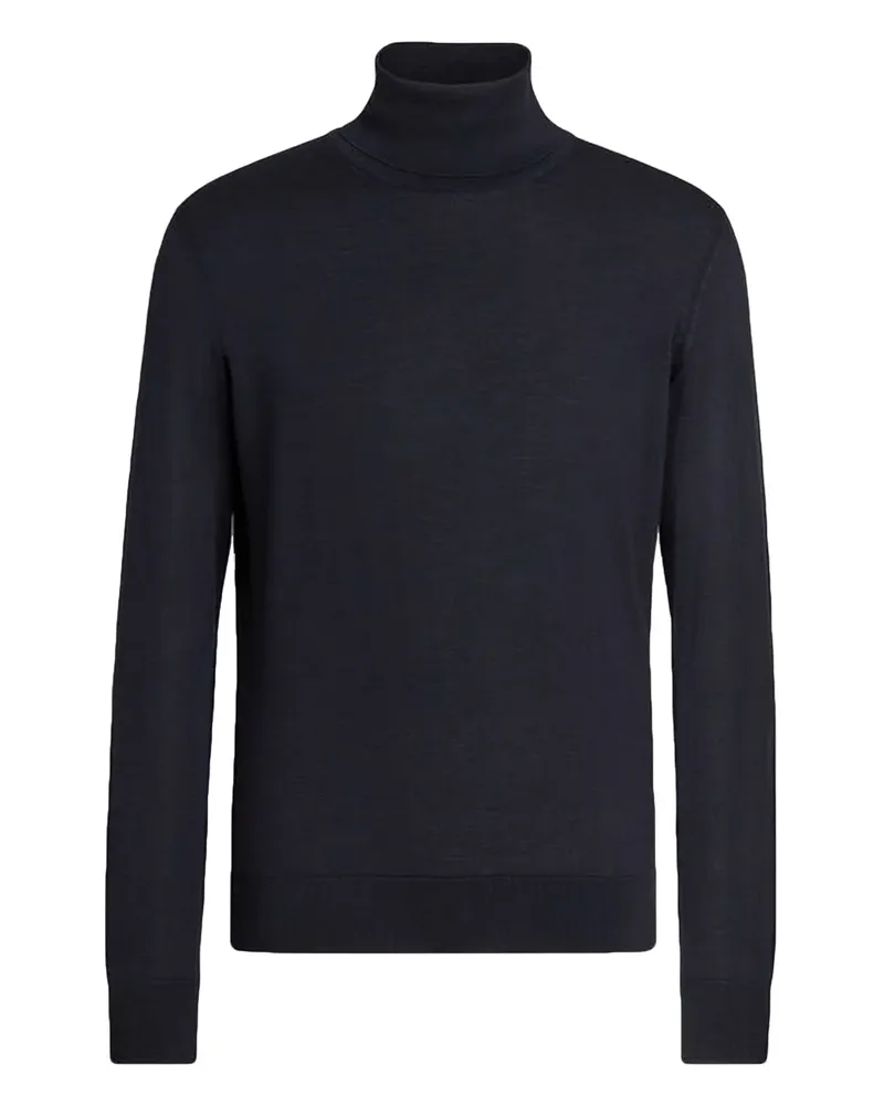 Ermenegildo Zegna Pullover mit Rollkragen - Blau Blau
